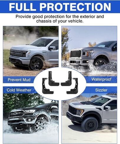 Autorder Mud Flaps Splash Guards for 2023 2024 Lexus RX RX 350/350h/500h Accessories Mudflap Fender Flares Front and Rear Mud Guard Set 4Pcs in Saudi Arabia