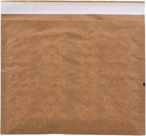 Duck Brand Duck #5 مظاريف بريدية مبطنة ذاتية الغلق، قابلة لإعادة التدوير، 20 حزمة، 10.6 × 14.8 بوصة، بني (287331) in Saudi Arabia