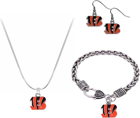 3pcs earring necklace set, suitable for giving to friends in Saudi Arabia