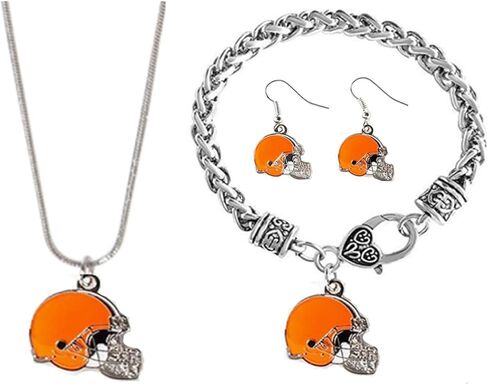 3pcs earring necklace set, suitable for giving to friends in Saudi Arabia