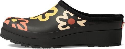 Hunter Play Flower Pop Clogs for Women - Non-Slip, Waterproof with Cushioned and Textile Footbed in Saudi Arabia
