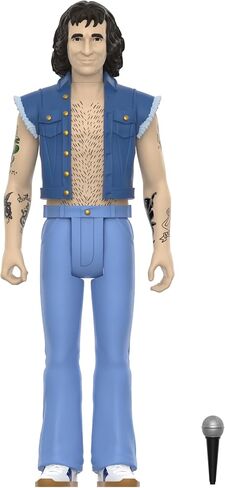 Super7 Bon Scott - 3.75" Bon Scott Action Figure with Accessory Classic Rock Collectibles and Retro Toys in Saudi Arabia