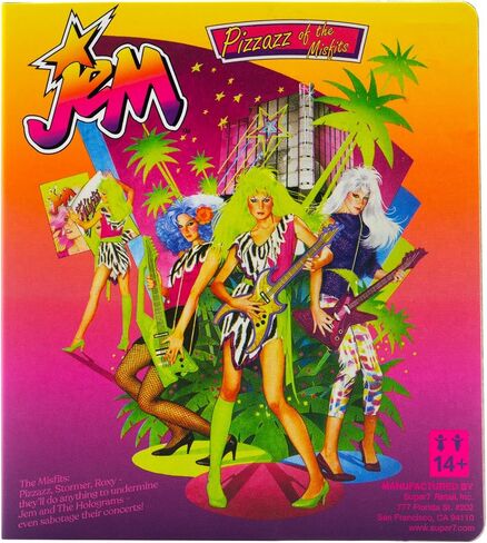 Super7 Bon Scott - 3.75" Bon Scott Action Figure with Accessory Classic Rock Collectibles and Retro Toys in Saudi Arabia