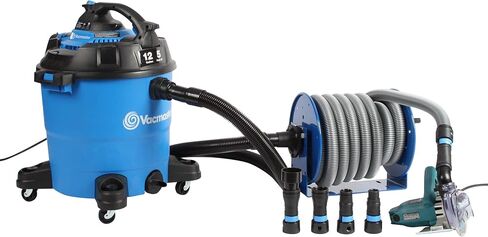 Cen-Tec Systems Quick Click Dust Collection Power Tool Adapters and Hose Reel Kit for Shop Vacs and Woodworking in Saudi Arabia