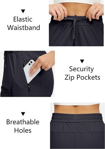 Womens Jogger Pants Drawstring Sweatpants with Pockets for Lounge Workout Running Women's Golf Pants in Saudi Arabia