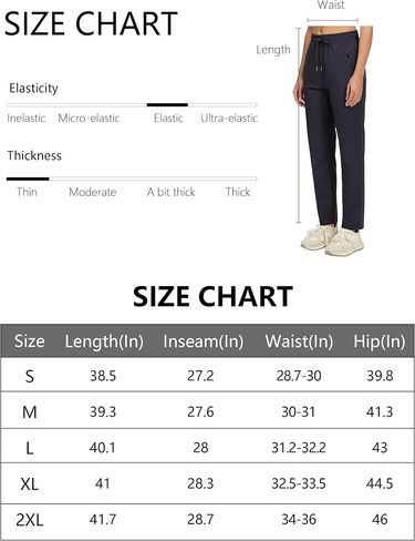 Womens Jogger Pants Drawstring Sweatpants with Pockets for Lounge Workout Running Women's Golf Pants in Saudi Arabia
