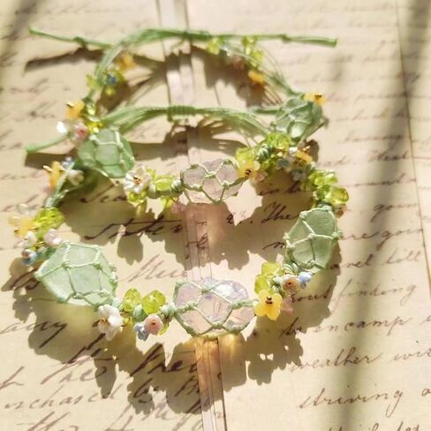 ثلاثة شقرا ريكي شفاء بلورات تمتد سوار الأحجار الكريمة الطبيعية الطاقة موازنة اليوغا سوار للنساء الخضر مضفر حبل سحر سوار المجوهرات in Kuwait