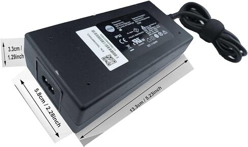 محول تيار متردد 12 فولت 6.67 أمبير لشاحن فيليبس 80 وات - ملحقات CPAP 1144267 MEA080A12C 1118499 1005894 - سلك طاقة DreamStation - سلك طاقة CPAP in Kuwait