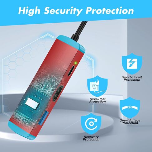 USB C to HDMI Adapter for Switch and Switch OLED,Replacement for Official Switch Dock,Switch Docking Station with 4K@60Hz HDMI Port/Type C Port/USB 3.0 Port in Saudi Arabia