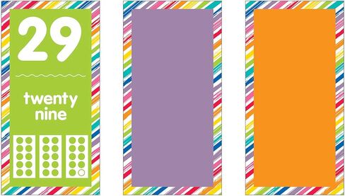 Schoolgirl Style - Just Teach Number Cards Bulletin Board Set in Saudi Arabia