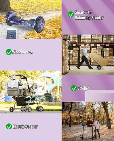 GYL 10 x 2.125 Inner Tube Replacement for Hiboy S2 Pro MAX Ninebot D40x D18W F30 F40 F65 Gotrax G4 Gmax Ultra Nanrobot D4 5 6+ Electric Scooter, 10x2/54-152 Smart Self Balancing Bike Wheel in Saudi Arabia