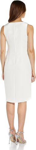 Adrianna Papell Women's Petal Crepe Sheath in Saudi Arabia