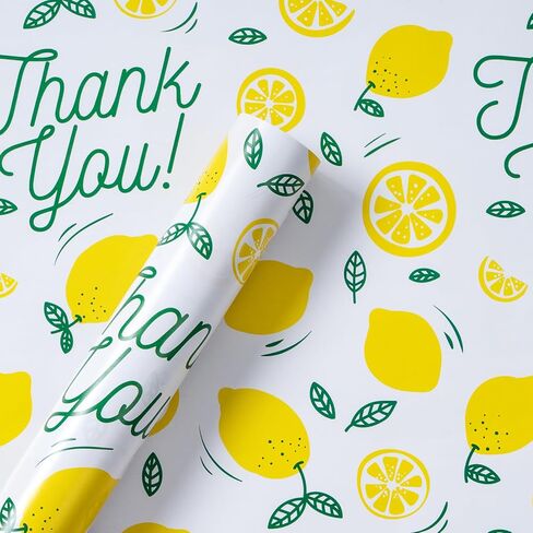 RUSPEPA Scented Wrapping Paper -Mini Roll - Star and Thank You Design with Fragrance for Gratitude, Party, Holiday and More - 17 inches x 16.4 feet - Star in Saudi Arabia