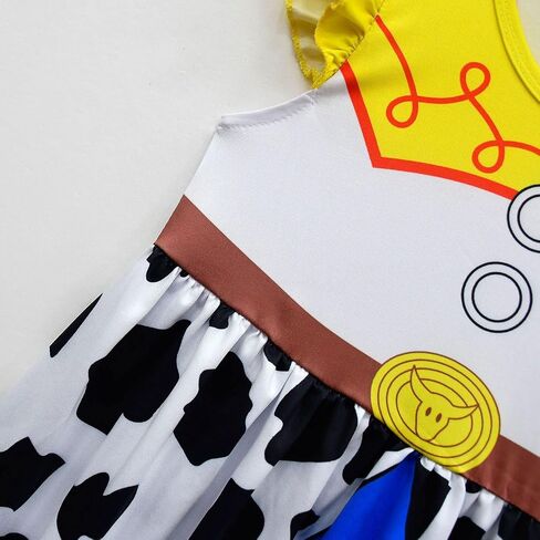 Cowgirl Costume Dress with Hat Theme Party Outfits, 2-10Years in Saudi Arabia