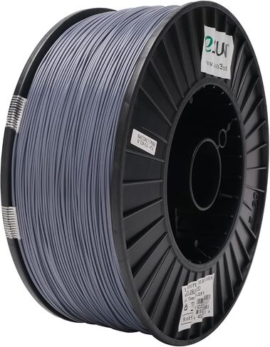 eSUN PLA+ Filament 1.75mm, Enhanced Toughness 3D Printer Filament PLA Plus, Dimensional Accuracy +/- 0.03mm, 3KG Spool (6.6 LBS) 3D Printing Filament for 3D Printers, Black in Saudi Arabia