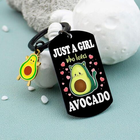 Avocado Keychain Avocado Gifts For Women Girl Avocado Bag Purse Accessories Positive Avocado Small Avocado Avocado Stuff Keyring in Saudi Arabia