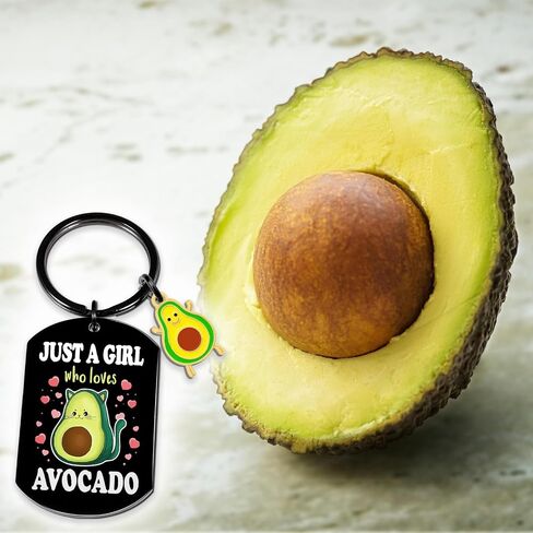 Avocado Keychain Avocado Gifts For Women Girl Avocado Bag Purse Accessories Positive Avocado Small Avocado Avocado Stuff Keyring in Saudi Arabia