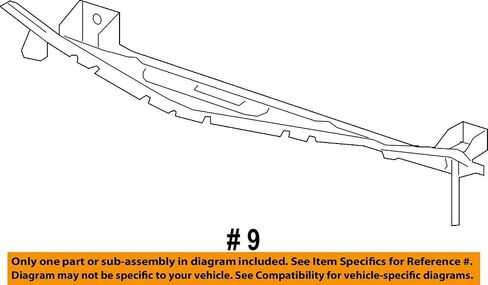 GM 23200187 DEFLECTOR-RAD AIR UPR in Saudi Arabia