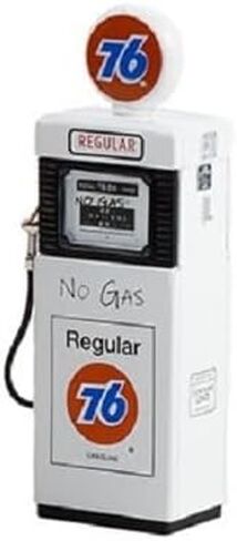 Greenlight 14120-B سلسلة مضخات الغاز القديمة 12 1951 Wayne 505 Gas Pump Union 76 بنزين عادي "بدون غاز" مقياس 1/18 in Kuwait