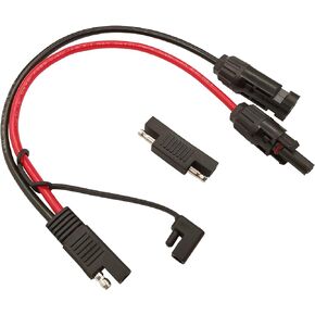 10 AWG SAE to Solar Panel Adapter, RV Solar Panel Connector Cable, Solar to SAE Connector Cable, with SAE Polarity Reverse Adapter Plug