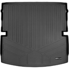 SMARTLINER All Weather Custom Cargo Liner Behind The 2nd Row Black Compatible with 2020-2023 Ford Explorer