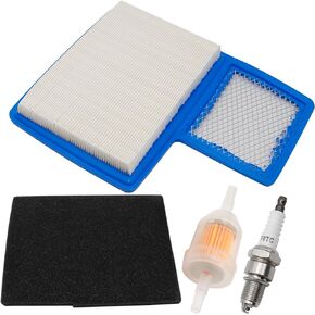 JN6-E4450-01 JN6-E445E-00 Air Filter Replacement for Yamaha G16 G20 G21 G22 G29 Golf Cart 4 Cycle 301cc 357cc Engine w/Fuel Filter Spark Plug