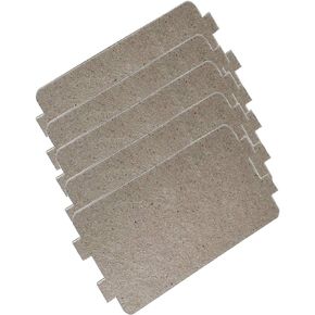 MENSI Electric Microwave Oven Repalcement Parts Mica Sheet Plates Waveguide Cover 4.2" x 2.5" (10.7cm x 6.4cm)