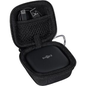 co2CREA Hard Case Replacement for SHOKZ OpenFit Open-Ear True Wireless Bluetooth Headphones, Black