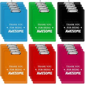 لوحات كتابة ملهمة، شكرًا لك على كونك هدايا رائعة، ألواح مشبكية بلاستيكية، هدايا تقدير المعلم ليوم التخرج، مقاس حرف A4 (12 قطعة) in Kuwait