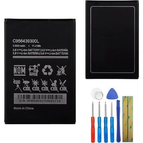 Replacement Battery C956439300L Compatible with BLU G5 Plus with Tools