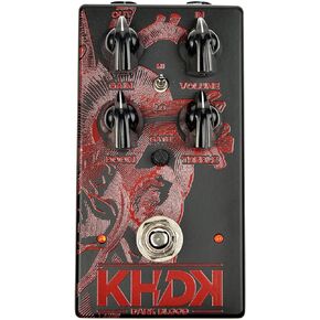 Dark Blood KHDK's Evil Pedal, Dark Blood, Delivers Evil, Merciless Amp Distortion