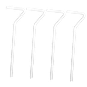 4pcs Glass Coating Rod Laboratory Cell Spreader Glass Cell Spreader Labs Glass Rod Tools Boom Pole Difusser Spreading Bar Glass Diffuser Cell Spreaders Major Stirring Rod