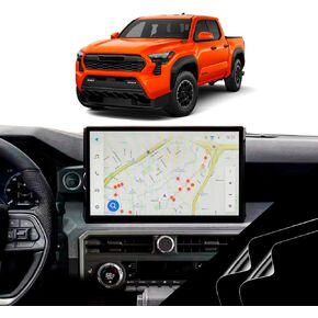 Anti-Glare Matte Premium Screen Protector for 2024 Toyota Tacoma 14-inch infotainment/Navigation Display 2 Pack