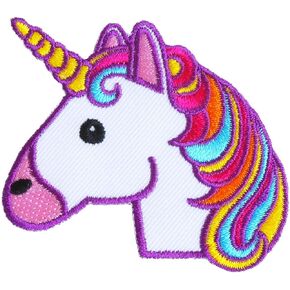Unicorn Love Sweet Embroidered Iron On Patch Jean Jacket Costume Uniform Cosplay Backpack DIY Cartoon