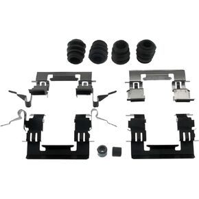 ACDelco Professional 18K1995X Front Disc Brake Caliper Hardware Kit with Clips, Seals, Bushings, and Lubricant