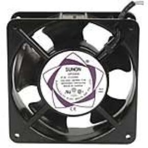 SUNON DP200A-2123XBL-ROHS Tubeaxial Fan, 220 VAC, 117 CFM, 50 dBA, 120 mm x 120 mm x 38 mm Size