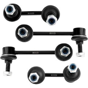 BOXI K90340 K90341 K90342 K90343 (Set of 4) Front & Rear + Left & Right Side Sway Stabilizer Bar End Links Fit for Acura CL 2001 2002 2003 / TL 1999 2000 2001 2002 2003 / for Honda Accord 1998-2002