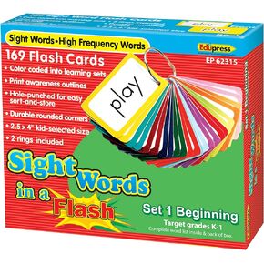 Edupress Sight Words in A Flash (Set 1)