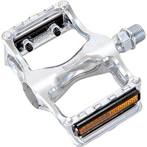 MKS (Mikashima Seisakusho) Seahorse Silver Pedal