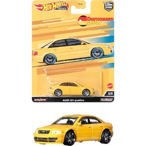 Hot Wheels Car Culture Circuit Legends Vehicles for 3 Kids Years Old & Up, Audi S4 Quattro, Premium Collection of Car Culture 1:64 Scale Vehicles