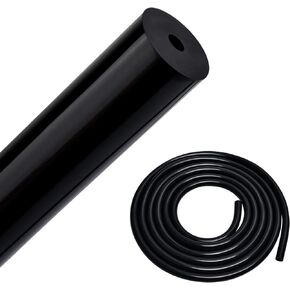 EVIL ENERGY 1/4 Silicone Vacuum Tubing Hose Line 50FT 130PSI Max Pressure Black (6mm ID)