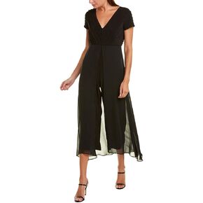 Adrianna Papell womens Pintucked Jersey Jumpsuit