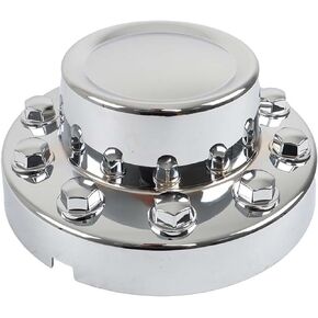 labwork 1 Piece Rear Wheel Chrome Center Hub Cap Cover Hubcap Replacement for Ram 4500 5500 2011-2018