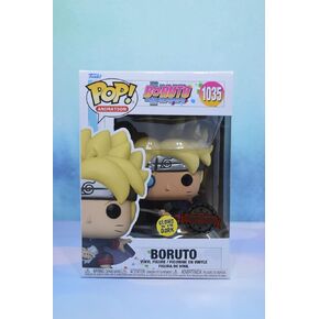 Funko Pop! Animation: Boruto The Next Generation - Boruto with Marks (Karma) GITD Figure (Entertainment Earth Exclusive)