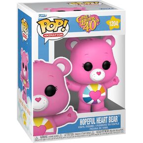 Funko Pop! Animation: Care Bears 40th Anniversary - Hopeful Heart Bear with Glow in The Dark Chase (Styles May Vary)