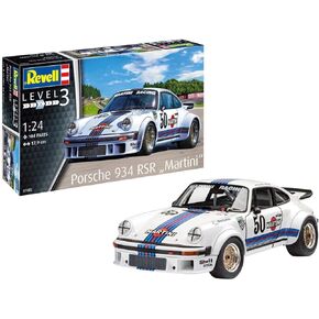 Revell RV07685 07685 7685 1:24 Porsche 934 RSR 'Martini Racing' Plastic Model Kit, Various, 1/24