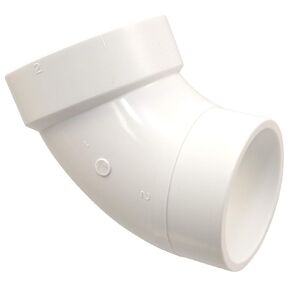 NIBCO 48602 3 Spg x Hub 60 Street Elbow PVC