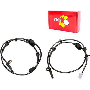 FKG ABS Wheel Speed Sensor Front Left and Right ALS286 ALS290 47910-CA000 47911-CA000 For 2004-2008 Nissan Murano 3.5L, Set of 2