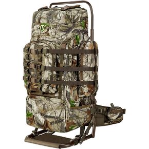 TIDEWE Hunting Backpack 5500cu with Frame and Rain Cover for Bow/Rifle/Pistol
