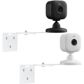 Wall Mount Compatible with Blink Mini 2/Mini, Adjustable Outdoor Camera Wall Mount Bracket Security Camera Wall Mounting Kit for Better View Angle(2 Pack)
